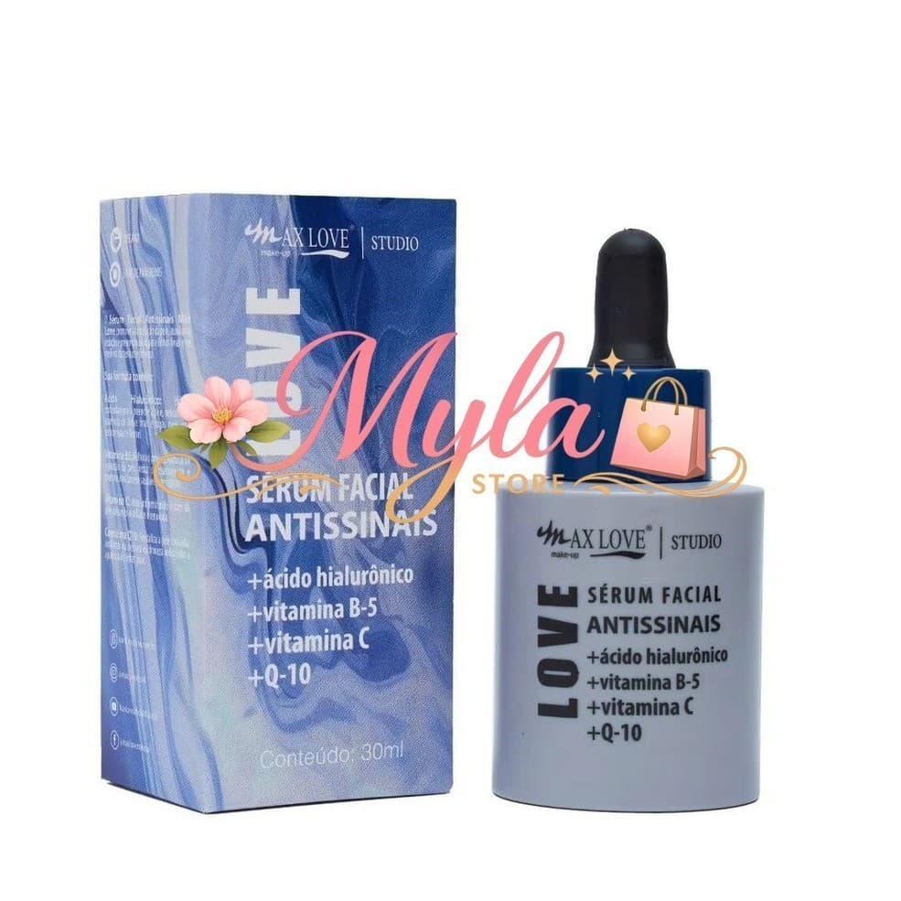 (V)✨ Sérum Facial Antissinais Vitamina C + Q10 Max Love – Firmeza, Luminosidade e RenovaçãoI290