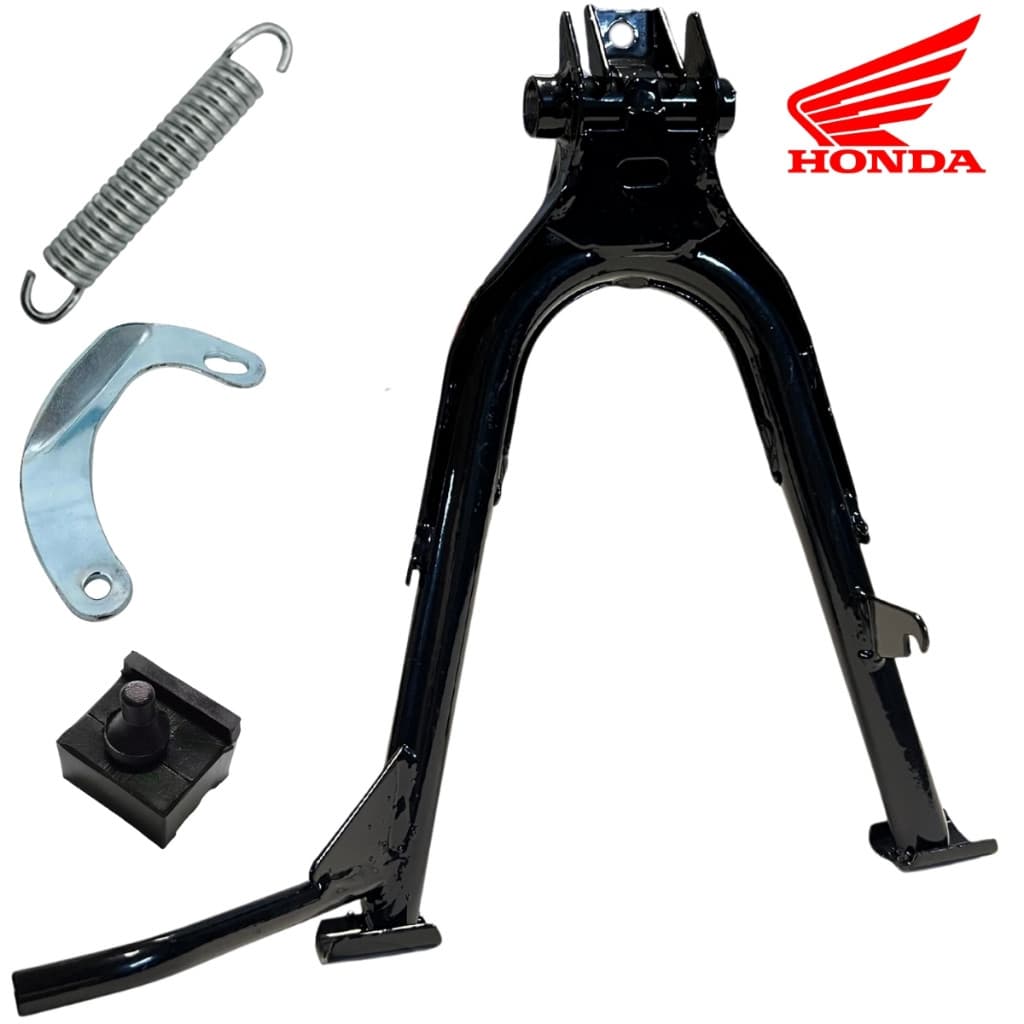Kit Cavalete Central Descanso Moto Honda Cg 150 Titan Fan Start Cargo 150 Mola Meia Lua