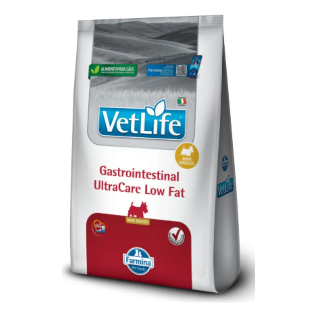 Ração Vetlife Nat Cao Adulto Mini Ultracare Low Fat 1,5kg