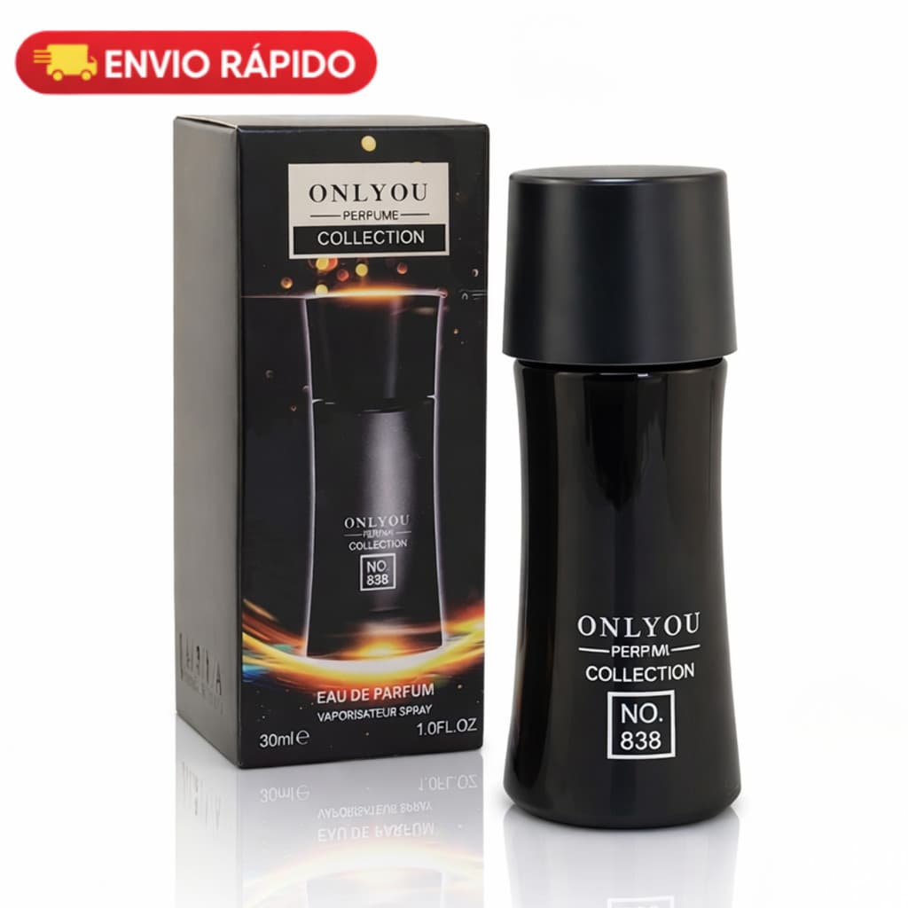 Perfume Importado Masculino Onlyou Collection No.838 30ml Marcante Amadeirado Oferta