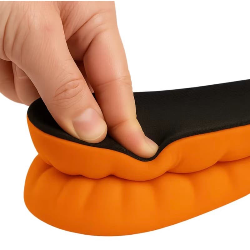 Palmilha ortopédica em gel PU com bolhas 4D  confortável para qualquer tipo de calçado