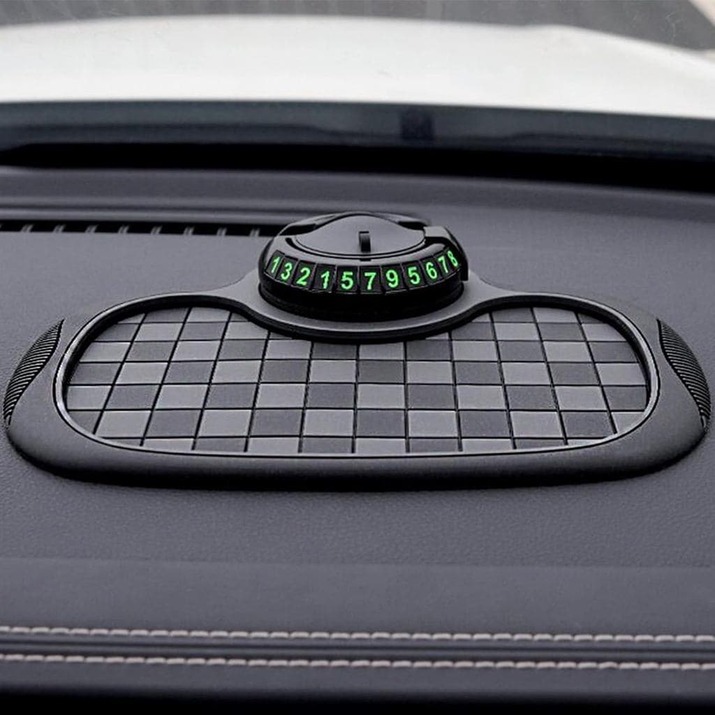 Suporte Universal De Telefone Para Carro De Silicone Montagem Em Tapete De Painel Antiderrapante , Almofada Organizador 
