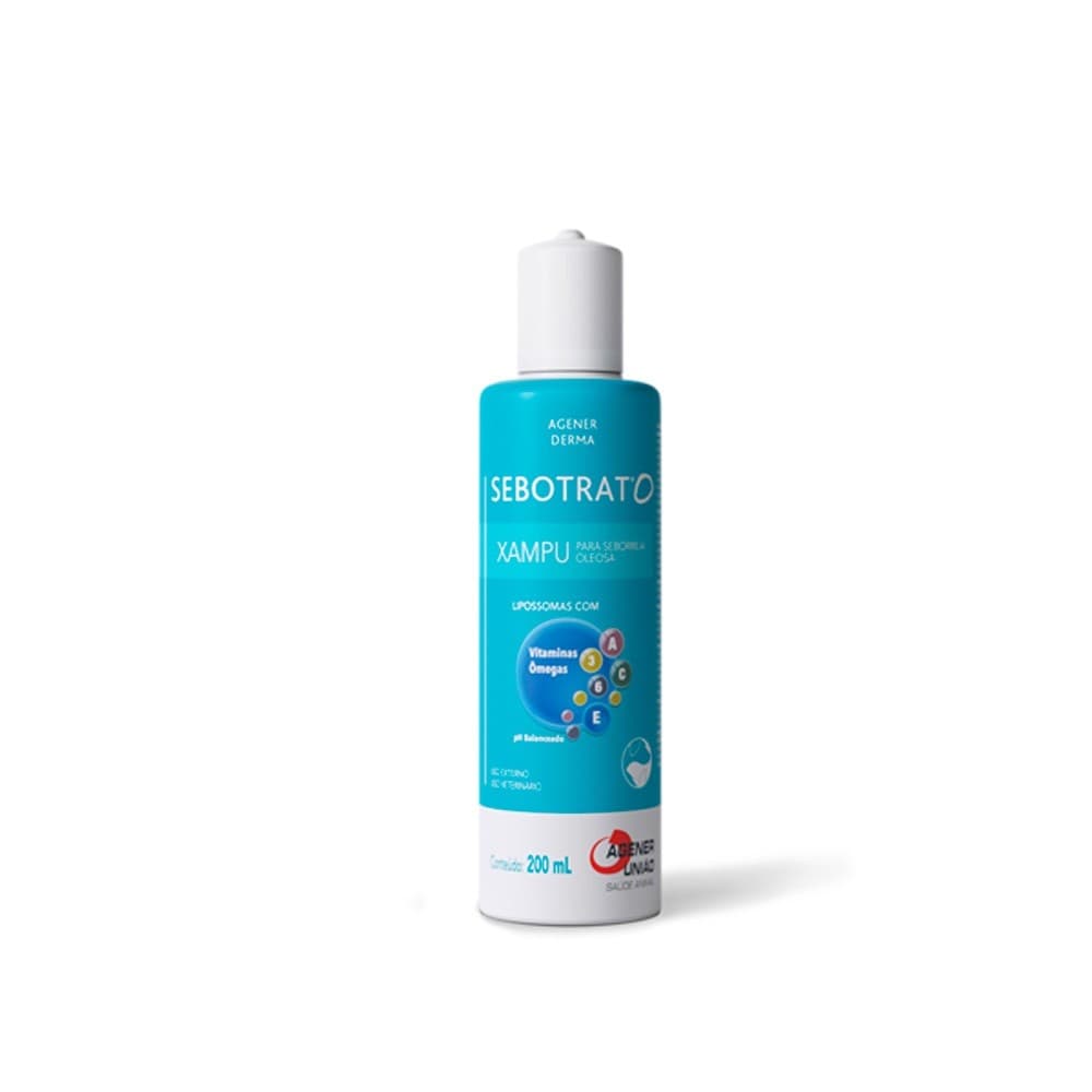 Sebotrat O Shampoo 200 ml - Shampoo Agener União para Cães