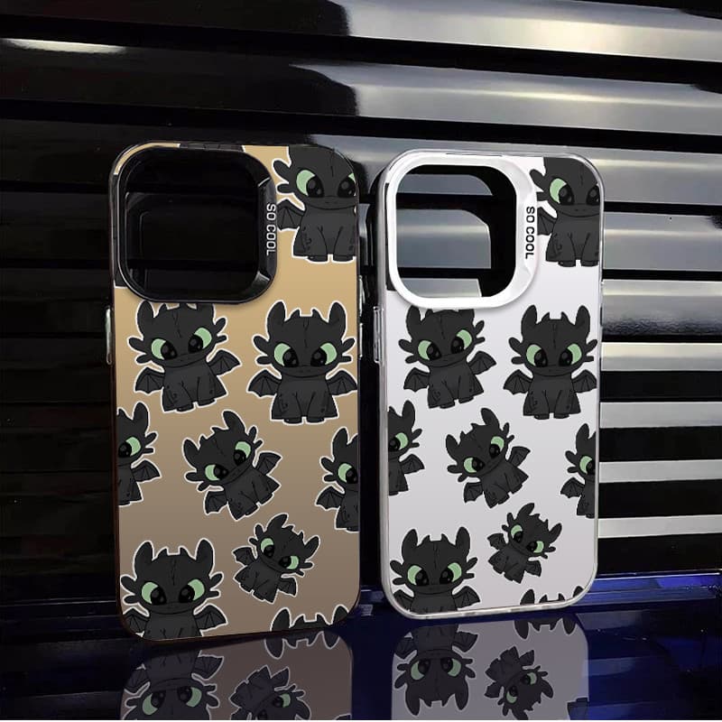 Capinha de celular com treinar seu dragão Para iPhone 11 normal 12 13 15 14 17 16 Pro Max 15 Plus 13 Pro capa Capinha