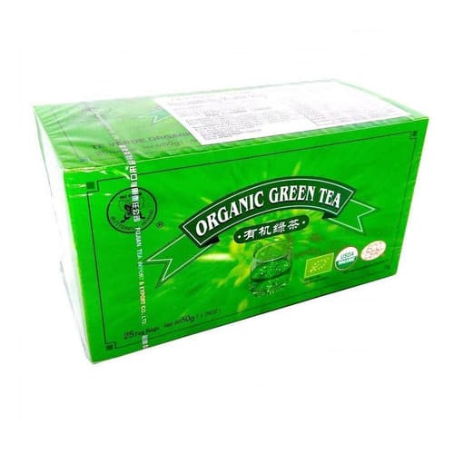 Chá Verde Orgânico 25 Sachês 50g - Butterfly Brand