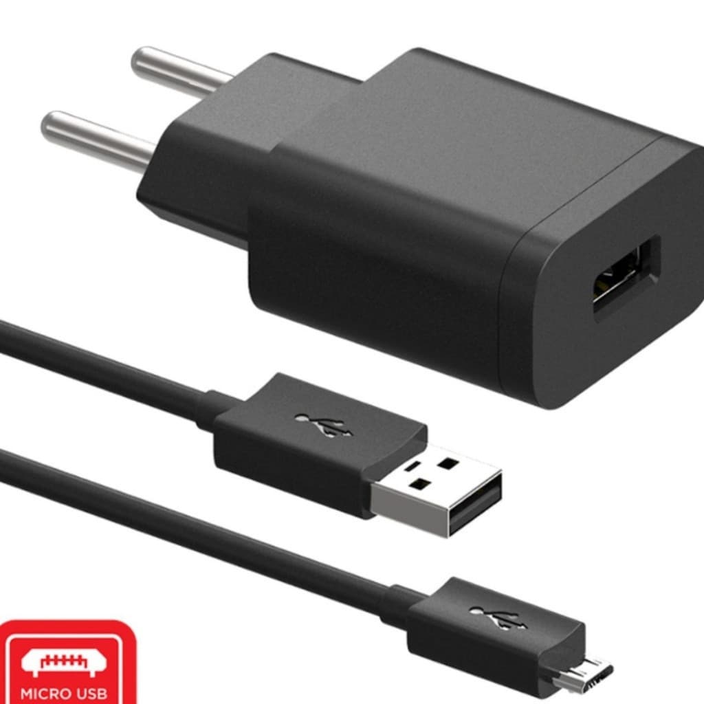 Kit Carregador Cabo e Fonte USB V8 Turbo 50W Cabo Reforçado Para Celular Tablet Android