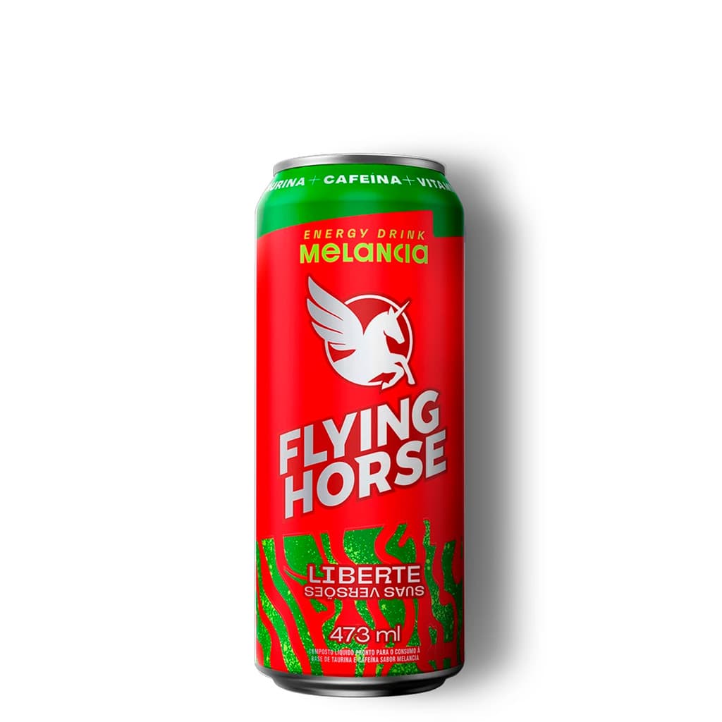 Energético Flying Horse Energy Drink Melancia 473ml 1un