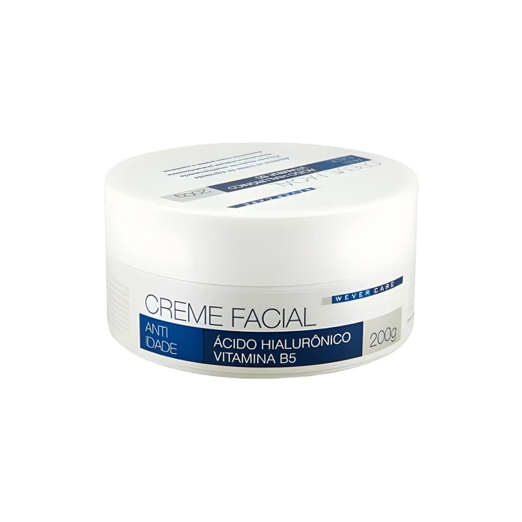 Creme Facial Wever Care Anti Idade Ácido Hialurônico 200g