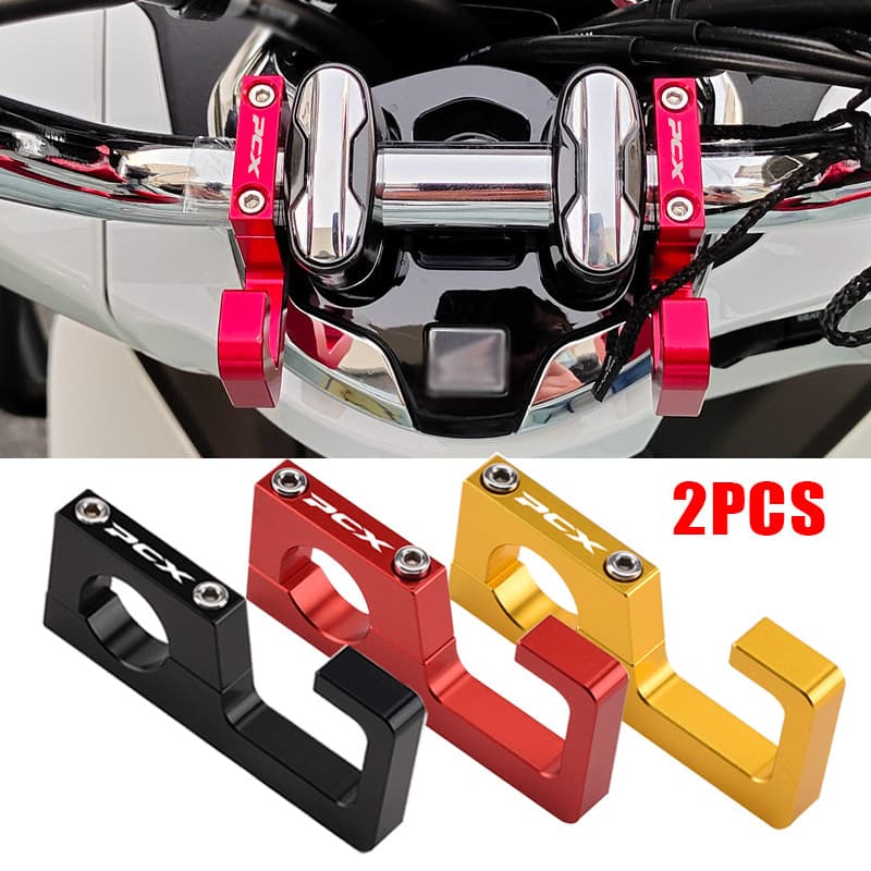 Para Honda PCX125 PCX150 pcx160 PCX 125 160 150 22mm Gancho Da Motocicleta Capacete Saco De Bagagem Titular Cabide Ganch