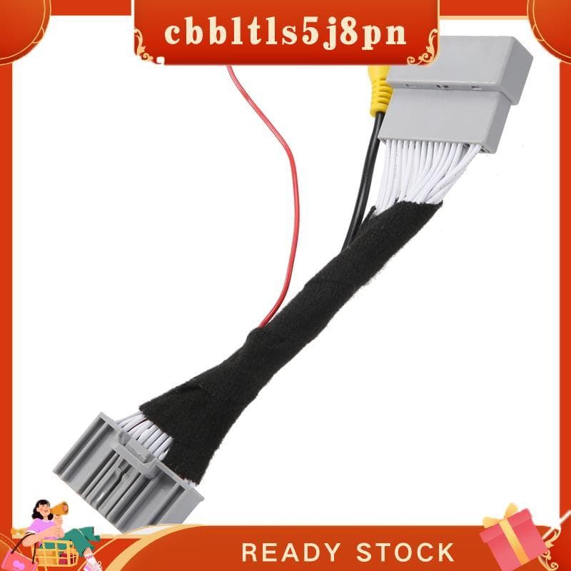 Adaptador De Câmera De Visão Traseira Do Carro , Cabo De Chicote De Fios , Conector De Vídeo Para EXI 2012-2016