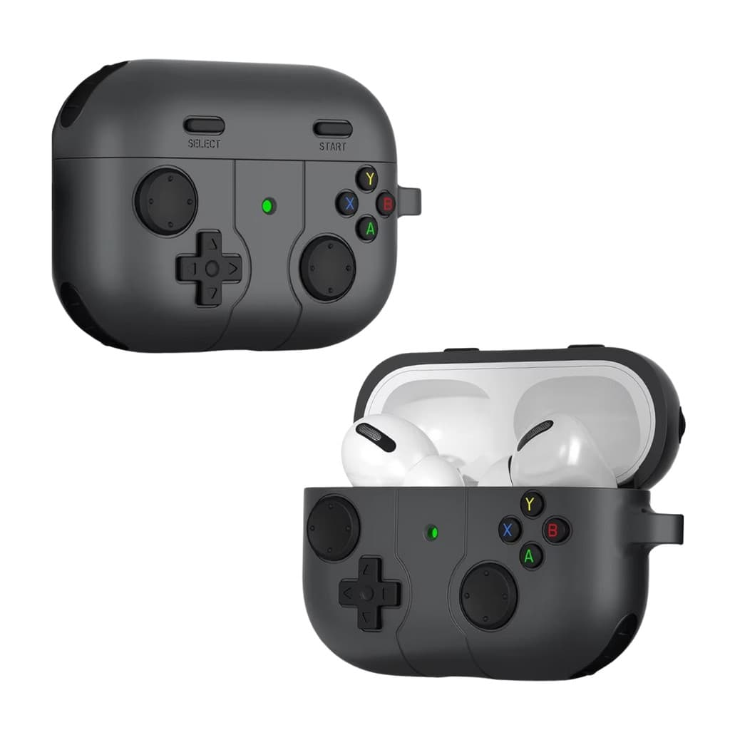 Capa Protetora Nerdcase para Airpods Pro 3, Controle Videogame