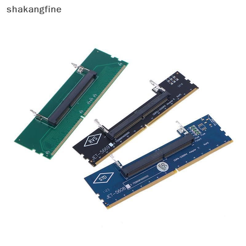 SHBR DDR3 DDR4 DDR5 Portátil SO-DIMM Para Desktop Adaptador Conversor De Cartão Memória RAM Conector Martijn