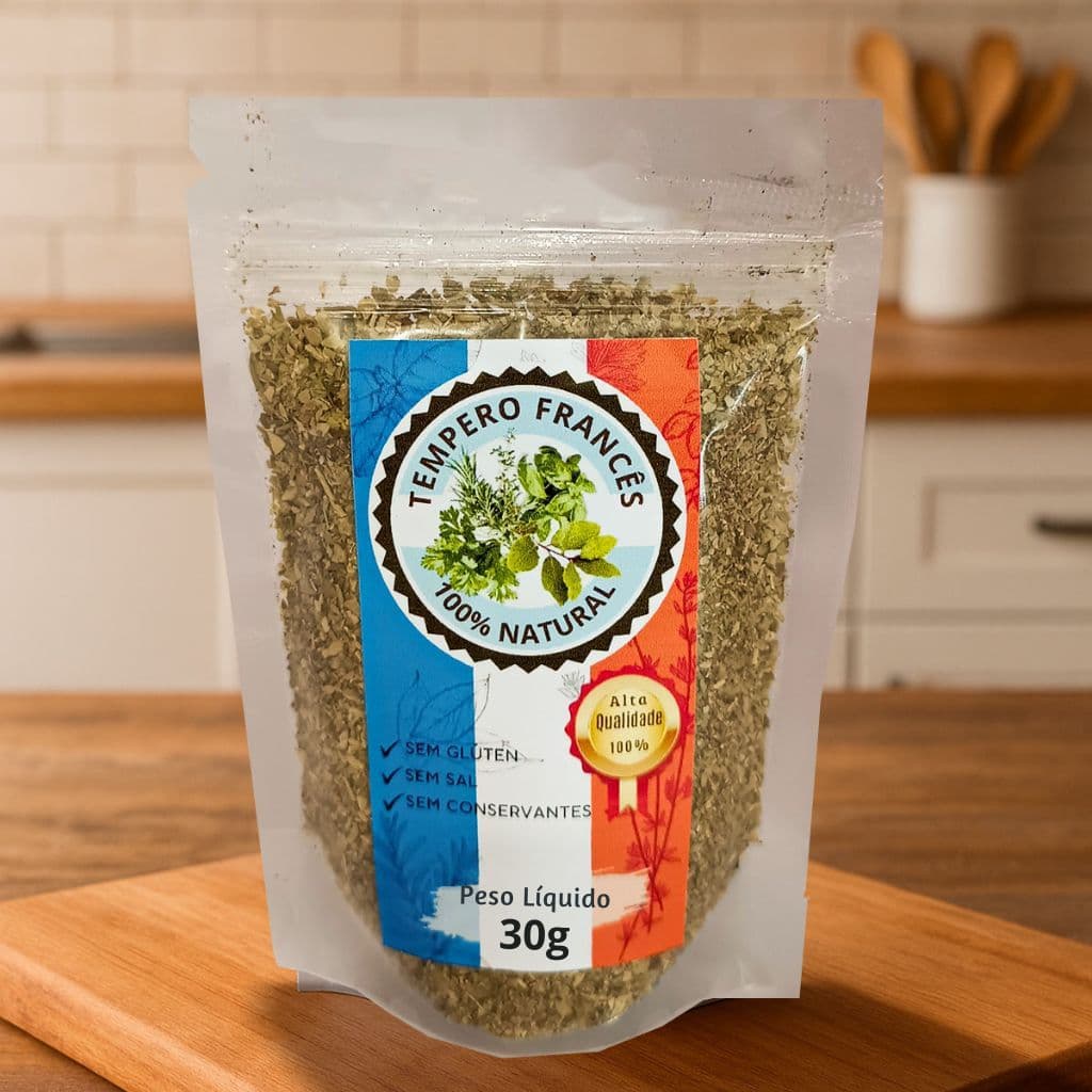 TEMPERO FRANCÊS ESPECIAL 100% NATURAL 30g