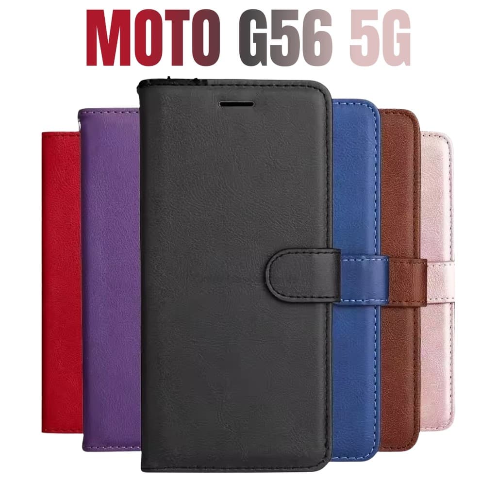 Capa Capinha de celular compatível com Moto G56 5G Carteira