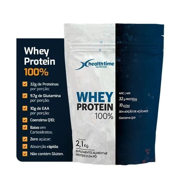 Whey Protein 100% Refil 2,1kg Chocolate Branco