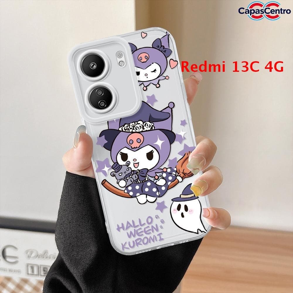 Capa Para Xiaomi Redmi 13C 4G Capinha De Silicone Celular Macio Transparente Soft Case 0032 TSY