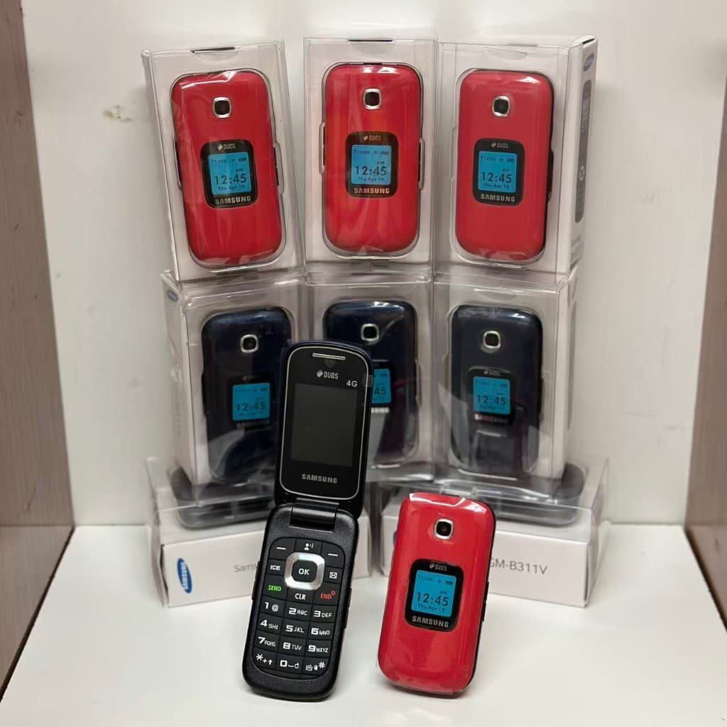 Celular Samsung SM-B311V Flip Tecla Grande Ideal Para Idosos