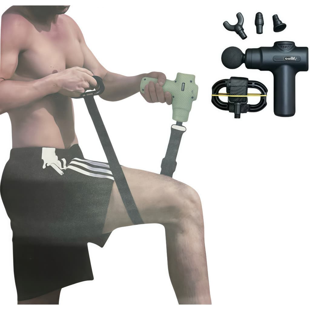 Mini Massageador Portátil Profissional Muscular 6 Velocidade