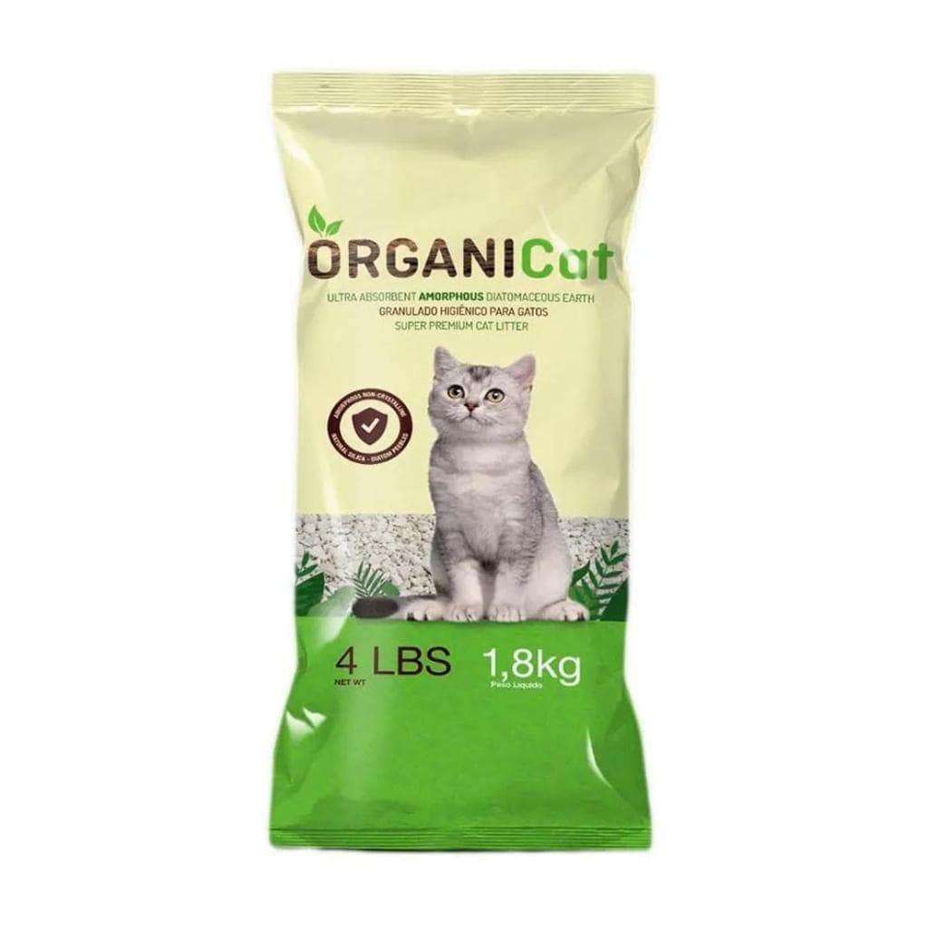 Areia Sanitária Organicat Super Premium 1,8kg