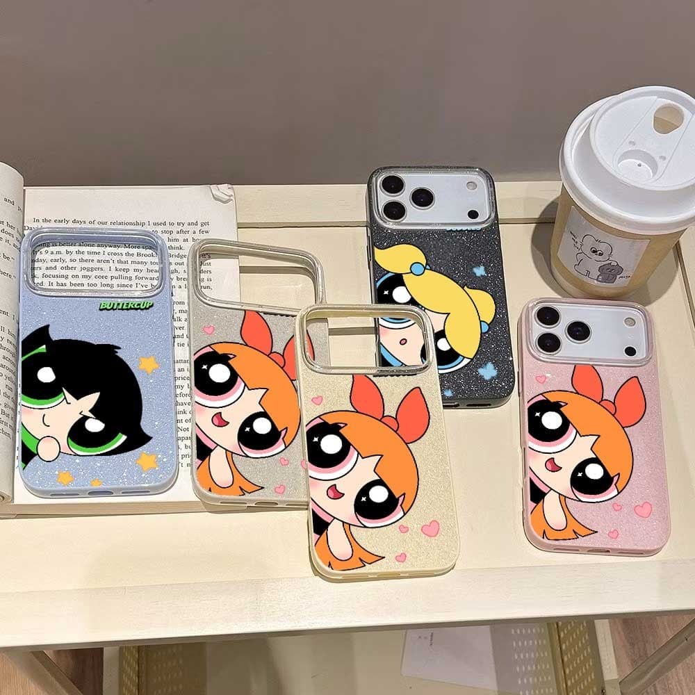 Capa Para iPhone 17 Pro Max 13 11 16 15 14 12 11 Pro Xs Max Plus Air XR Sorte Meninas Capinha Glitter Bling Capas