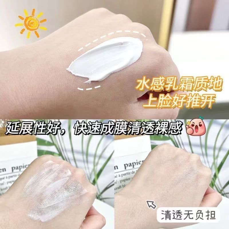 Protetor solar 50 vezes isolamento Anti-ultravioleta loção protetor solar corretivo Facial sem Yan clareamento refrescan