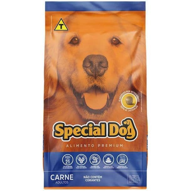 Ração Special Dog Premium 15kg Cães Adulto Todos Os Tamanhos Sabor Carne
