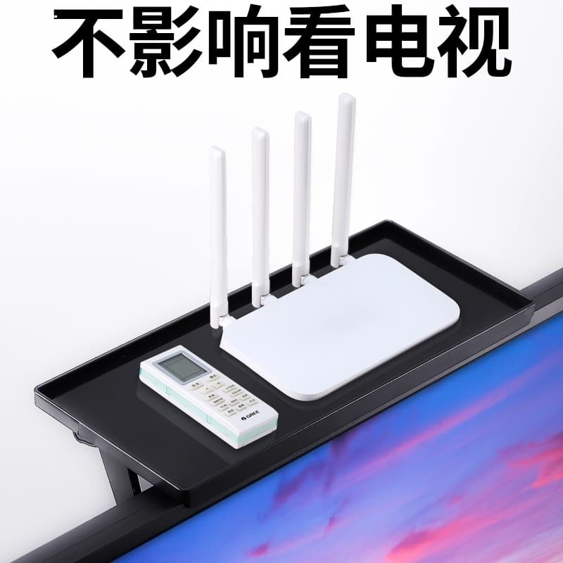 Roteador suporte de parede conjunto-caixa superior prateleira sem perfuração luz gato adequado Xiaomi soquete suporte ca