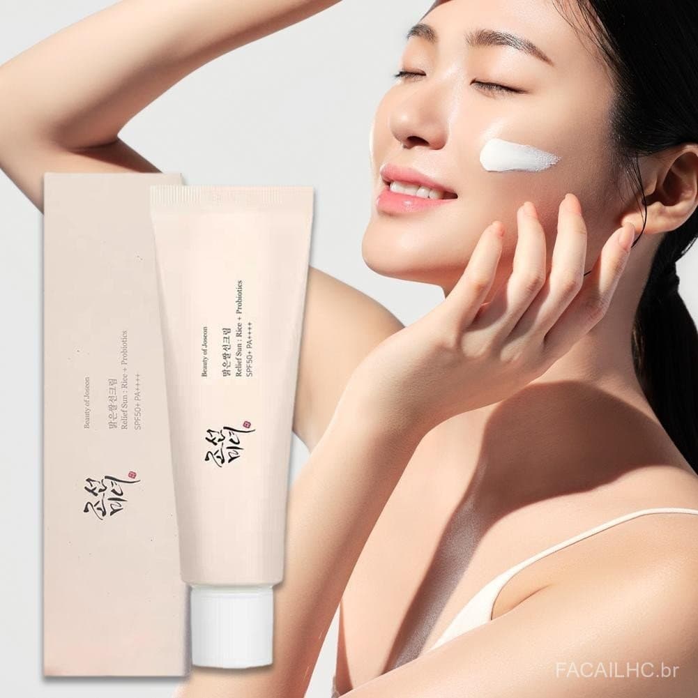 Arroz Solar + Probióticos FPS50 + PA + Protetor Facial 50ML