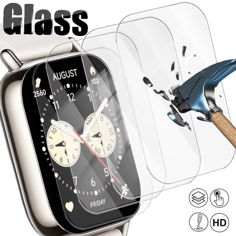 Película Com Vidro Para Relógio Smartwatch Redmi Watch 5 Active / Mi Watch 5 Lite Acessórios Protetor De Pantalla