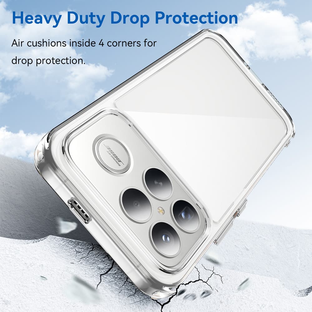 Capa de celular transparente Para Xiaomi Poco M8 X8 Pro Max F7 Ultra F6 X7 M7 M6 4G 5G capinha protetora anti impacto