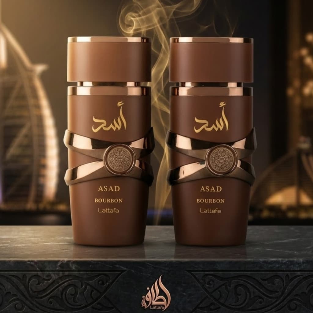 Kit De 01 Até 02 Perfumes Bourbon Asad Masculino Alta Fixação Fragrância Árabe Importada