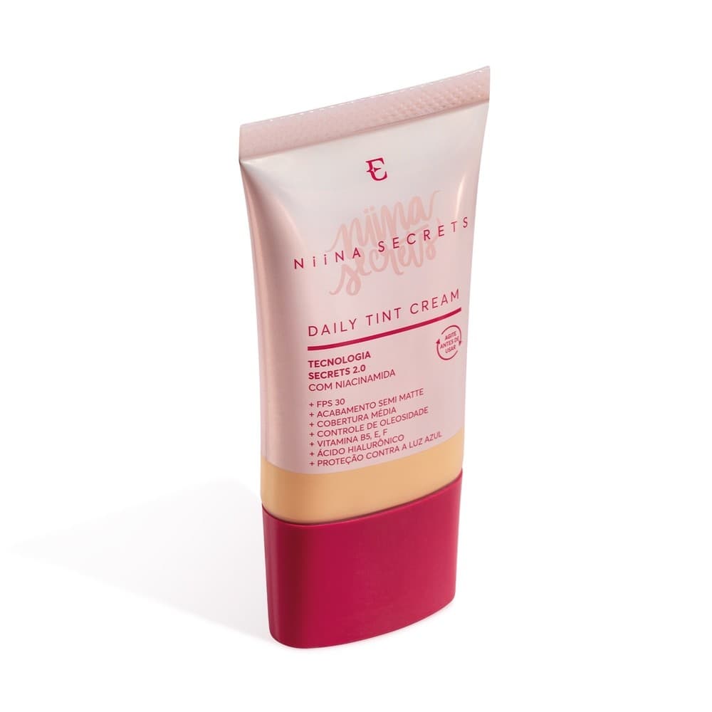 Eudora Base Líquida Cor 05 Daily Tint Cream Niina Secrets 25ml