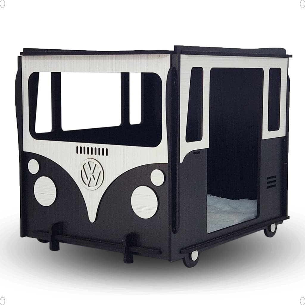 Kombi para Gatos Nicho de Parede Montado Envio Rápido