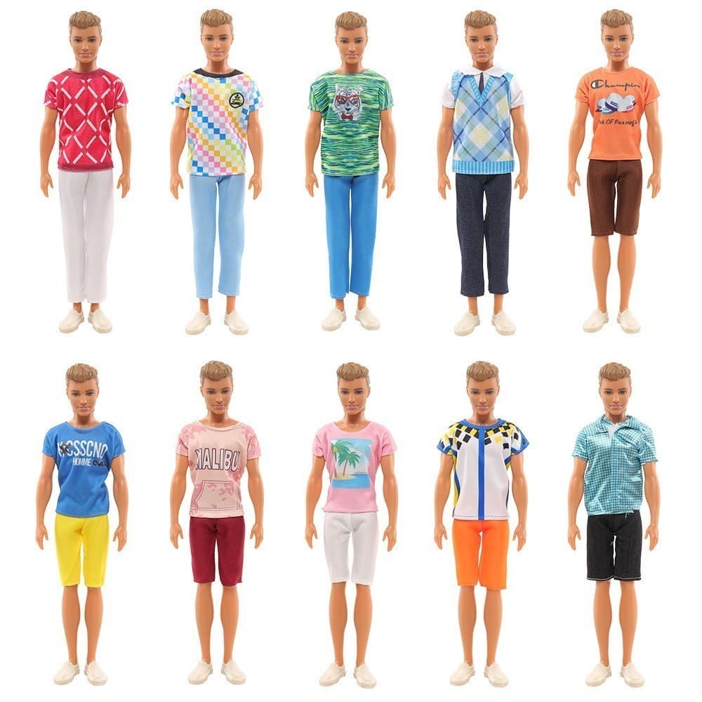 Enviar imediatamente ！Boneco ken  Modelos Articulados com acessórios diversos