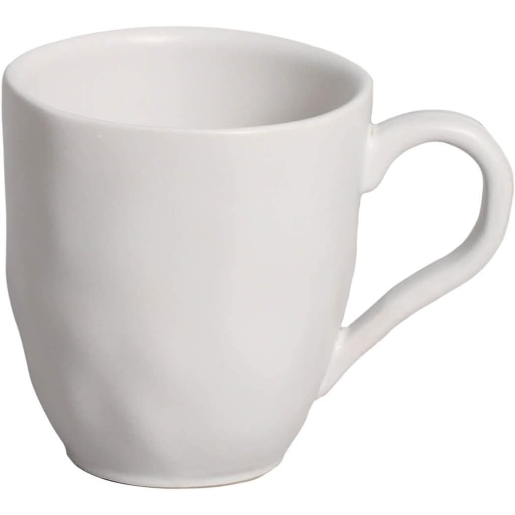 Caneca Orgânico Cafe Chocolate Quente Chá New White 273ml Branca Porto Brasil