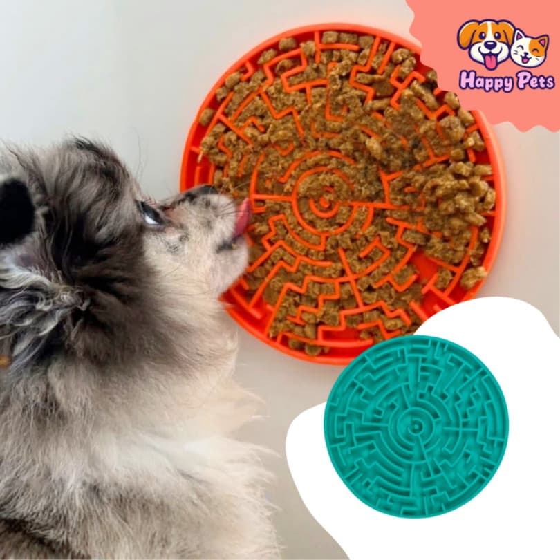 Tapete de Lamber Labirinto Da Pet Games Brinquedo Comedouro Para Cão Cachorro Saudável Divertido Intuitivo