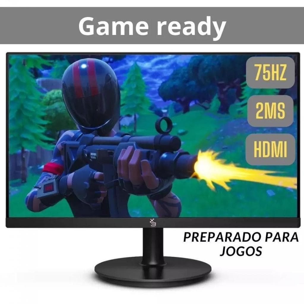 Monitor Gamer 3Green, 19,5 Pol, LED, 75Hz, 2ms, HDMI/VGA, M195WHD