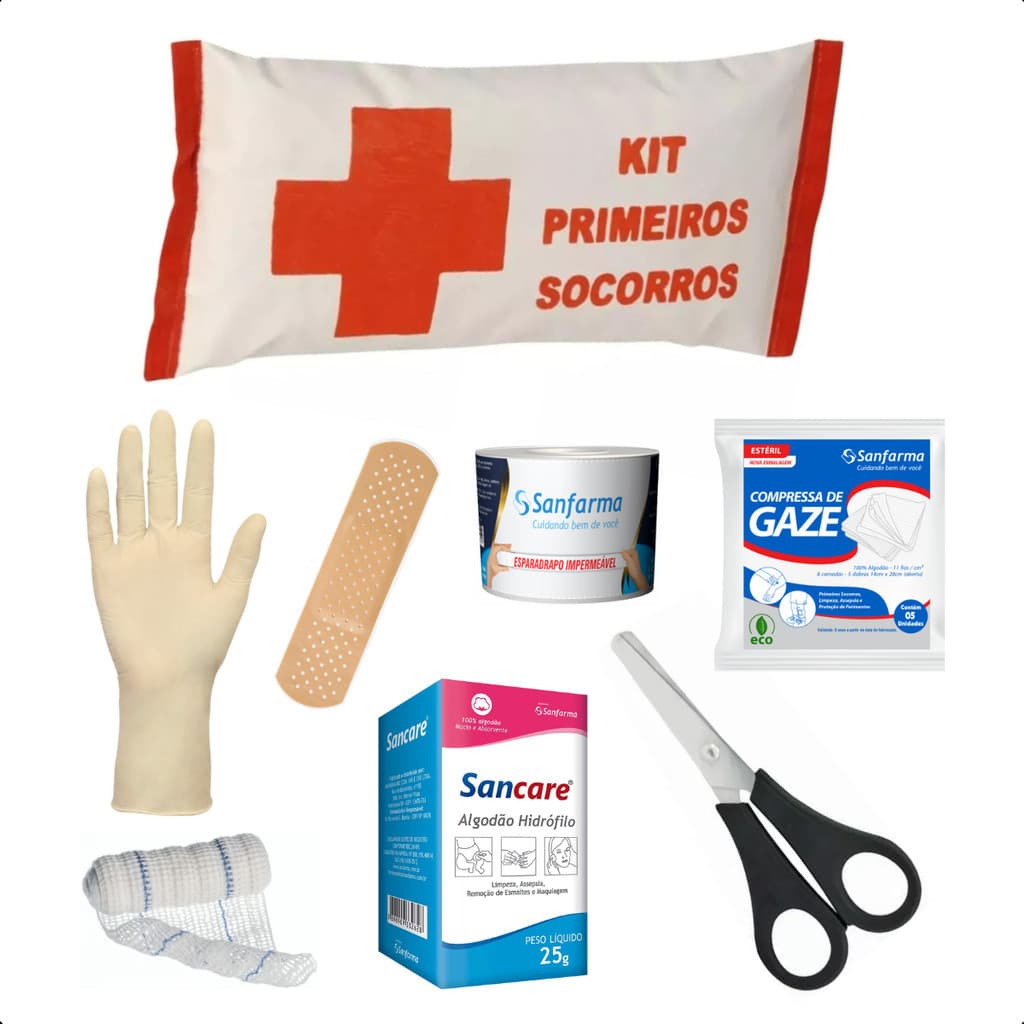 Kit De Primeiros Socorros bandagem kit viagem trilha