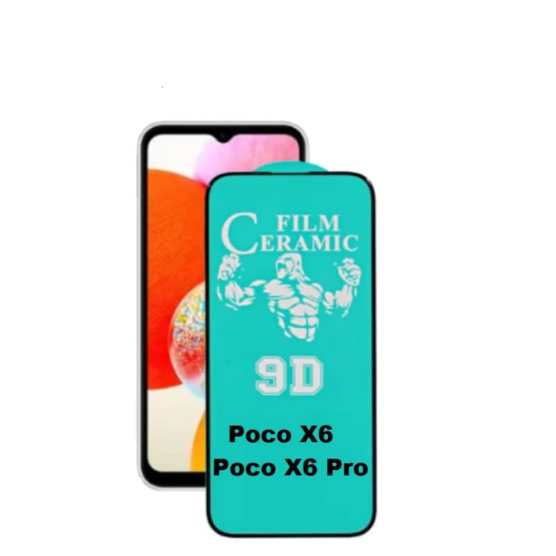 Película Cerâmica Compatível  para Smartphone Xiaomi Poco X6 / X6 PRO / F6 /  F6 PRO