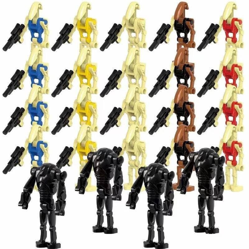 KB0B Compatível com LEGO Star Wars Super Droid General Grievous Mini Figura Blocos de Montar Brinquedo