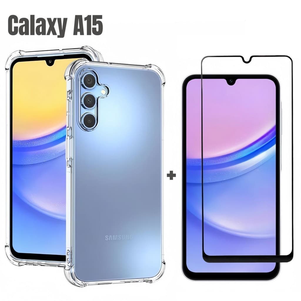 Película e Capa Capinha Samsung Galaxy A15/A15 5G