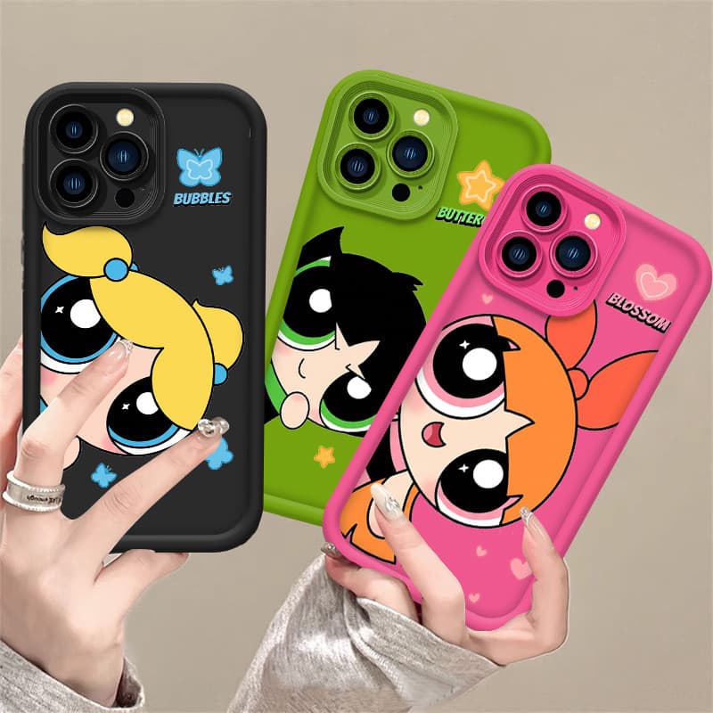 Capa Para Redmi Note 14 Pro 13 12 11 10 9 8 14C 13C 12C 10C 9A A5 A3 A2 A1 Softcase Sorriso PowerGirls ZBCase