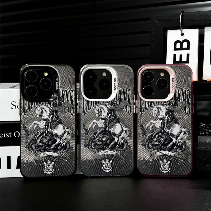 Capinha de celular quadro Corinthians para Samsung S24 Ultra S25 Ultra A15 A16 A14 A13 A17 A07 A05 A55 A35 capinha