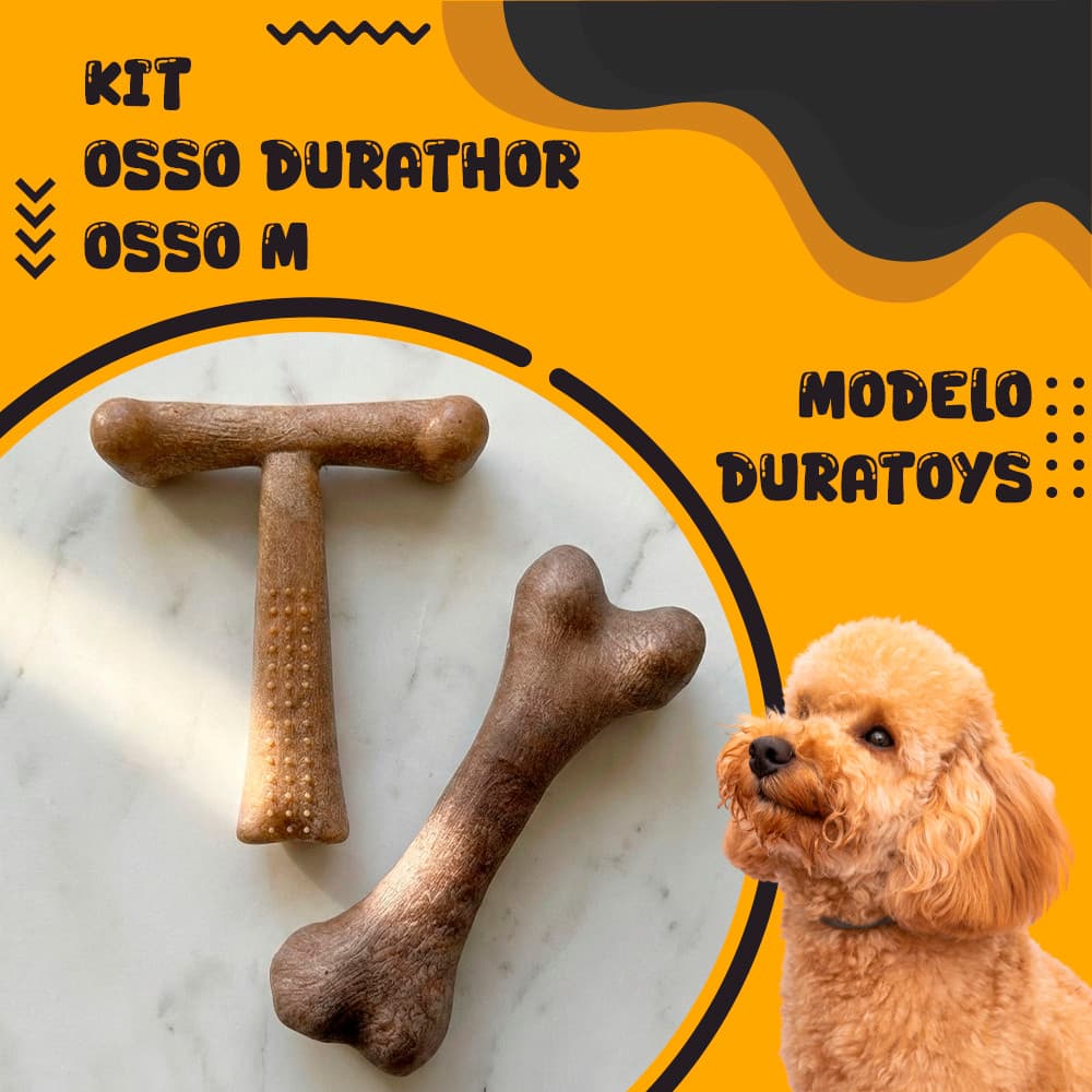 Kit Brinquedo para Cachorro Brinquedo Pet Mordedor para Cachorro Resistente Durapet