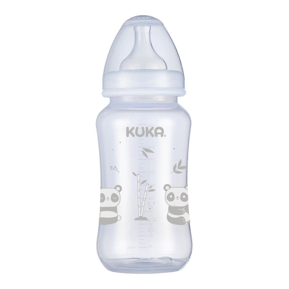 Mamadeira Kuka Natural Big Bico Redondo Branco 330ml