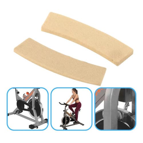 Pastilhas Freio Feltro Curva Bicicleta Ergométrica Spinning