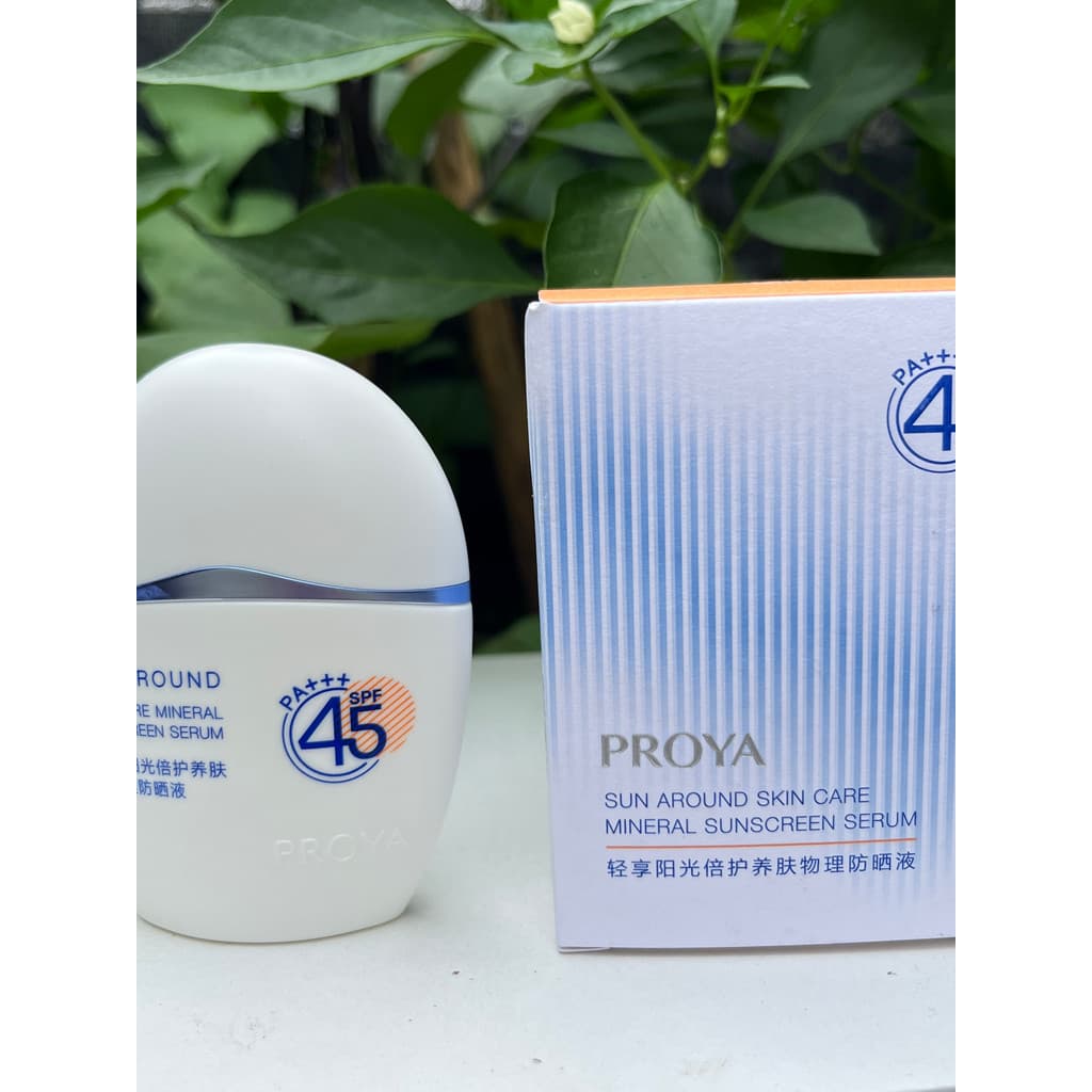 Polaya Protetor Solar spf50 Feathery Branco Gordo 50ml Escudo Proteção Protetor Solar Loção Anti-Luz Azul Ultravioleta