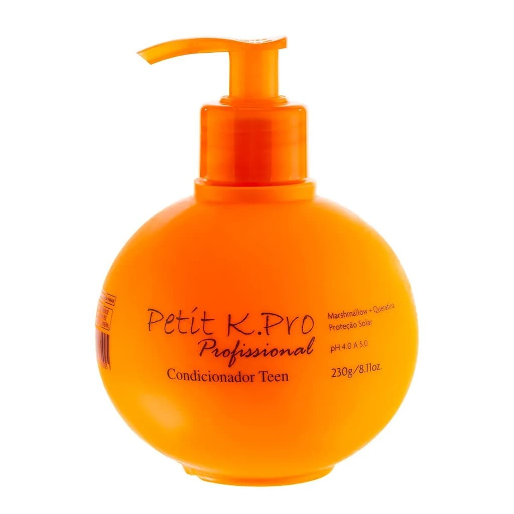 K.Pro Petit Condicionador Reconstrutor Hidratante 230g Cabelos Danificados Proteção Solar