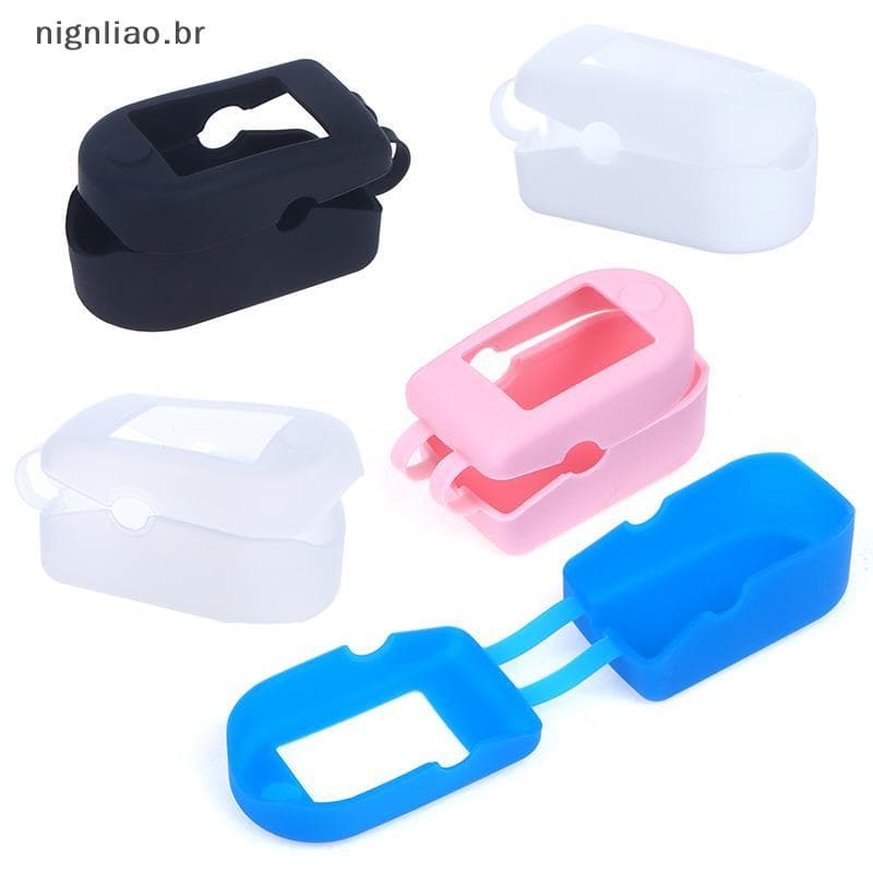 nignliao Bolsa De Armazenamento De Silicone , Clipe De Dedo , Oxímetro , Capa Protetora Médico , Suporte Protetor De Pul