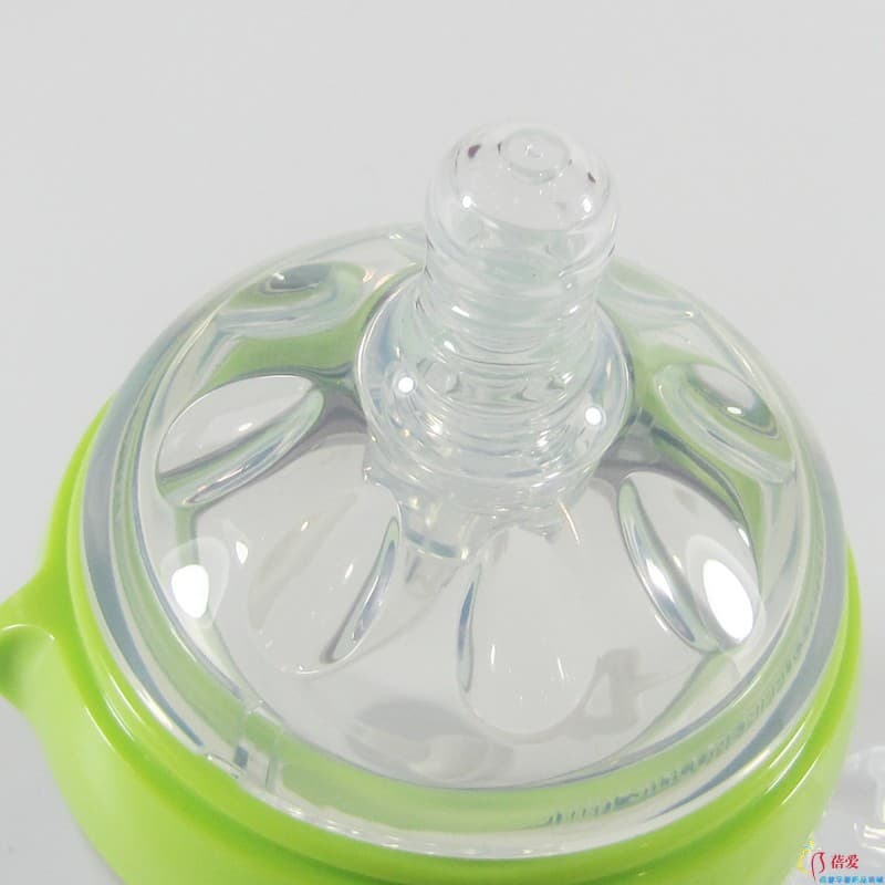 Bonito mais Super largo calibre Silicone mamadeira Anti-cólica bebê desmame ferramenta útil 150ml250ml
